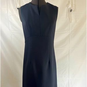 Navy Blue, Virgin Wool Dress, Sz. Approx 6